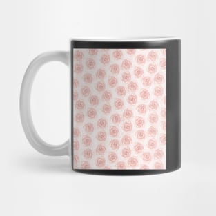 Soft Pink Roses Mug